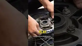 Rear Tyre Play Problem In Bike ?? #bikelover #biketips