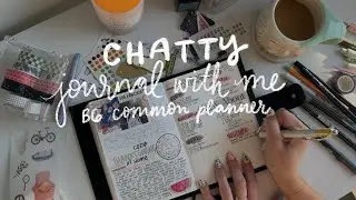 b6 common planner chatty journal with me | clairefromonline