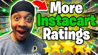 HOW TO GET 5 STARS ON INSTACART! MORE INSTACART SHOPPER RATINGS FAST | INSTACART TIPS