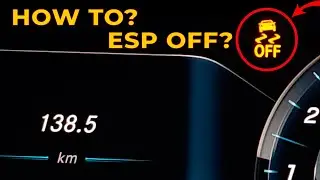 How to Turn off ESP in Mercedes Without ESP Button / Disable Traction Control in Mercedes W213 W222