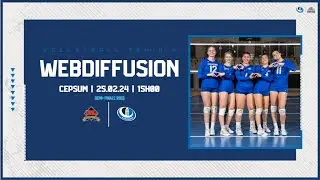 Volleyball féminin:  Rouge et Or contre Carabins