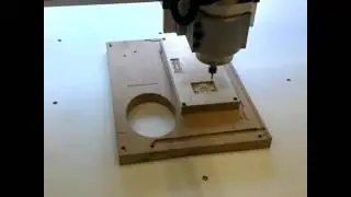 Первая работа нового станка с ЧПУ