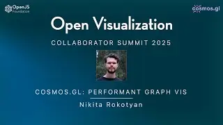 cosmos.gl: The Fastest Web Graph Visualization Library | Nikita Rokotyan