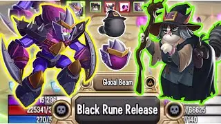 Monster Legends Ourosmic Witchkat path level 150 combat review