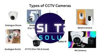 what are the types of cctv cameras and their functions  