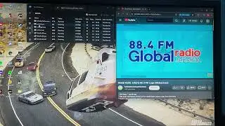 Global radio Jakarta 88.4 FM logo has bsod