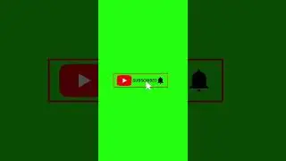 YouTube Subscribe Button Green Screen ।। No Copyright #habibur_rahman
