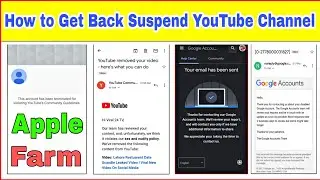 How to Get Back Suspend YouTube Channel|Suspend YouTube Channel Ko Wapas Kaise Laye