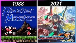 BLASTER MASTER Games Evolution (1988-2021)