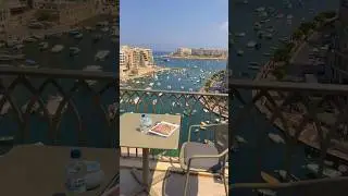 This is why I like hotels #malta #seaview #nice