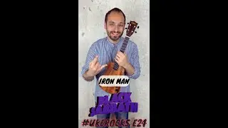 Iron Man Ukulele Cover - #UkeRocks Ep.24
