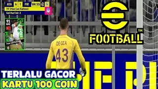 TERLALU GACOR KARTU 100 COIN ATALANTA V FIORENTINA‼️E FOOTBALL 2025