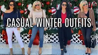 Casual Winter Outfits for Women Over 40 | Winter Fashion Lookbook 2020