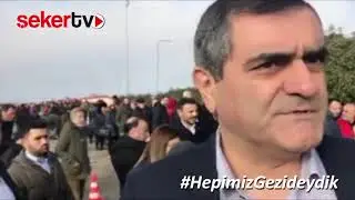 Geziciler Gezi'yi savunuyor. 