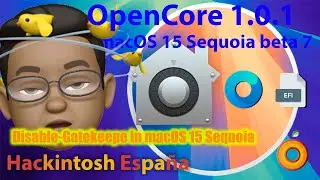 Hackintosh España. Disable-Gatekeepe in macOS 15 Sequoia