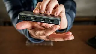 HDMI switcher hub with remote to quickly change your input