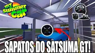 My Summer Car: FUI ATRÁS DAS RODAS E CAMBIO DO SATSUMA GT!