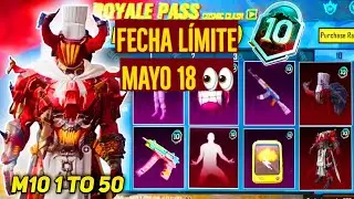 Groze Gameplay 🔥 | M10 RP hasta 05/18 | PUBG MOBILE