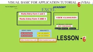 Master VBA: Connect Filter Form, Query Marks! | Microsoft AccessTutorial 6