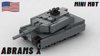 Lego Mini Abrams X Main Battle Tank Tutorial