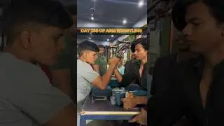 WEIGHT TRAINING IS IMPORTANT IN ARM WRESTLING ( DAY 255 ) #minivlog #armwresting #armwrestler