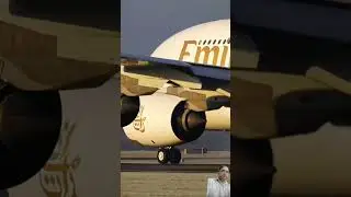 👑 Amazing SOUND from the KING of the Skies #emiratesairline #shorts