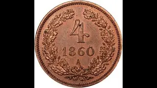 4 krejcar 1860 A