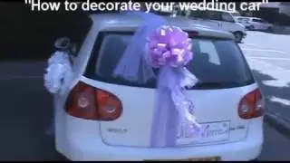 איך מקשטים מכונית לחתונה