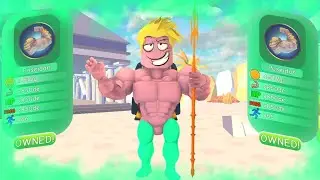 КУПИЛ СТАДИЮ ПОСЕЙДОНА И ПРОКАЧАЛСЯ В ТОП! Big Lifting Simulator 2 hacker go roblox