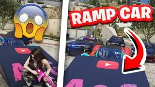 I Became a GETAWAY Driver in a RAMP Car GTA RP