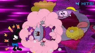 Mugen Oswald The Lucky Rabbit Vs Chowder