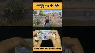 Red dot Zero Recoil sensitivity | red dot no Recoil Spray | red dot ZeroRecoil Sensitivity&gyroscope