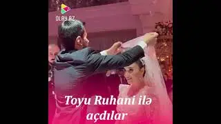 Toyu Ruhani reqsiyle acdilar Nazile Seferlinin oglunun toyu