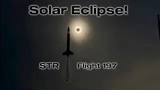 I Launched A Rocket Into The Solar Eclipse!