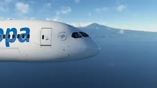 LANDING TENERIFE NORTH BOEING 787-800