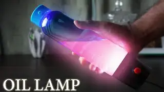Glowing LED Moon Light Lamp (OIL + WATER )