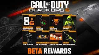 BLACK OPS 6 BETA FREE REWARDS & PRE-LOAD DATE CONFIRMED