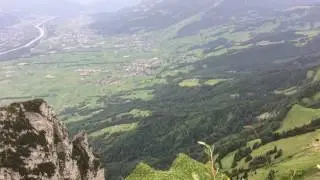 Сильный ветер в горах