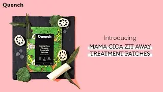 Introducing Mama Cica Zit Away Treatment Patches | Made In Korea | Quench Botanics