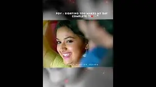 Sighting you makes  my day complete👀❤️✨|Whatsapp status in tamil 🦋🖇️|#love #forever #foryou