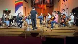 The Arapaho Covered Wagon Redux - 1st Boulder Symphony Rehearsal