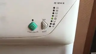 Zanussi FE 1014 N бесконечно пищит, индикации ошибок нет.