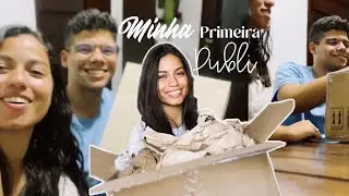 MINHA PRIMEIRA PUBLI!! - Vlog 🤍