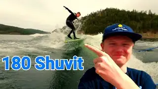 Landing TONS of 180 Shuvs WakeSurfing!!! Episode 3