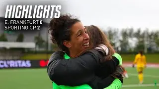 Futebol Feminino | Champions League: E. Frankfurt 0-2 Sporting CP