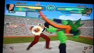 Dragon Ball Z Budokai(Gamecube)-Android 17 vs Cell