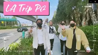 LA vlog pt2 - Little Tokyo with Crim! + tacos, Santa Monica and meet up with the community!
