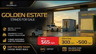 GOLDEN ESTATE PHASE 2  STANDS FOR SALE