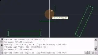 AutoCAD tip - rotate options