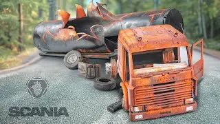 Restoration Abandoned Scania | Old Truck customization